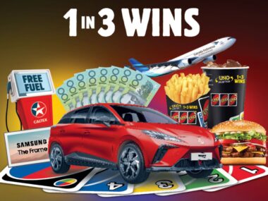 Win up to $175m in prizes with Hungry Jack’s UNO!