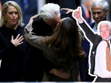 julian assange kissing wife stella